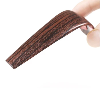 

For BMW 3 Series E90 E91 E92 E93 Shift Knob Cover Brown ABS Sticker Pine