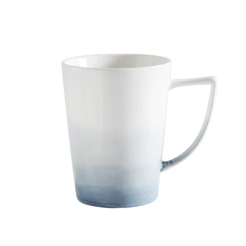 

Simple Ceramic Mug Cup White Coffee Travelling Mug Personalized Modern Original Creative Funny Spill Stylish Nordicstyle GG50mk