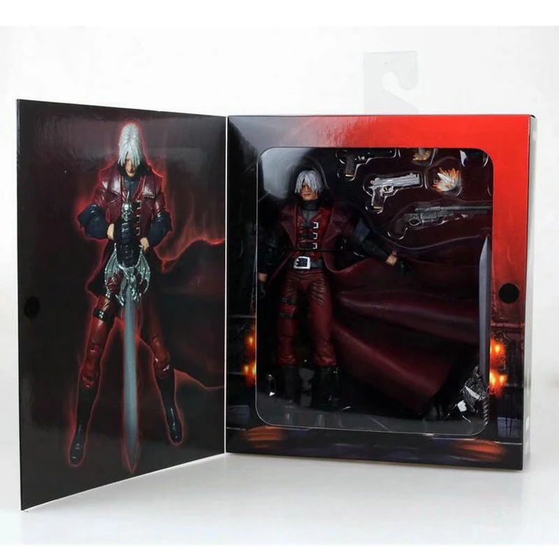 NECA 7 дюймовая экшн фигурка дьявола Мэй Плач сын Данте Спартанский ПВХ Модель