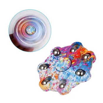 

Finger Spinner Hand Spinner Toy Fast Bearing for Killing Time Relieves Stress Anxiety Autism ADHD Relax Plum Blossom
