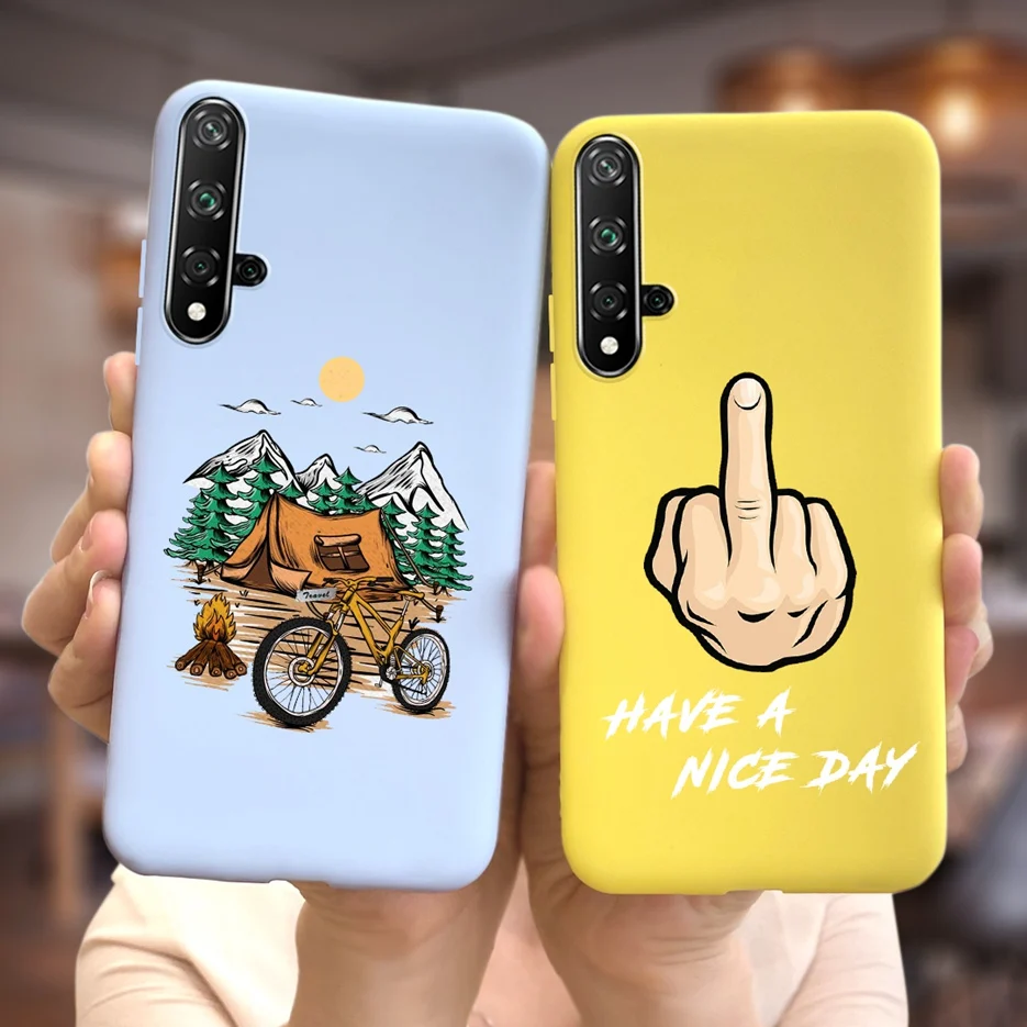 Stylish Painted Silicone Soft TPU Phone Case Cover
