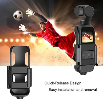 

Durable Housing Shell Case Classic Delicate 1/4 Inch Plastic Screw Hole Housing Shell Case Frame Mount for DJI OSMO Pocket