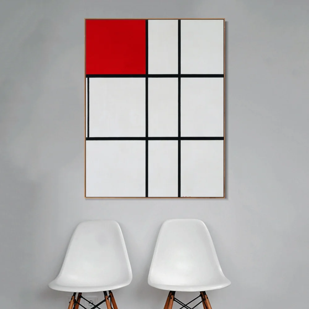 Серия #026 от Piet Cornelies Mondrian картина маслом на холсте плакаты и репродукции