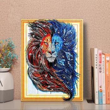 

DIY Diamond Painting 5D Three-dimensional Special-Shaped Stick-on Crystals Painting Home Decorative Painting diamond art