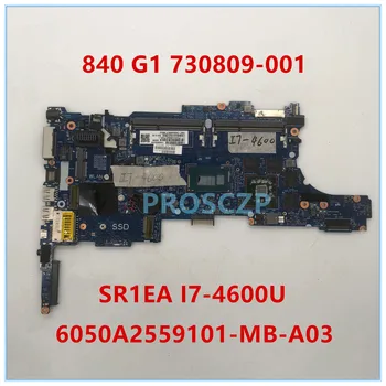 

For 840 G1 Laptop motherboard 730809-001 730809-601 730809-501 6050A2559101-MB-A03 with SR1EA I7-4600U 100% working well