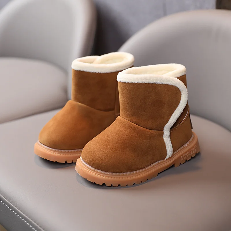 Botas de Neve Sapatos para Meninos Meninas de Inverno Anos de Idade Botas de Tornozelo Nova Moda Crianças 1-3 15 Mamãe e Bebê