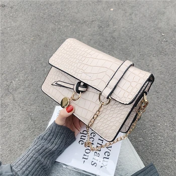 

2020 Bag Women's Handbags Female Purse Leather Small Travel Bags Ladies' Vintage Deer Pendant Cross body Handbag bolsa feminina