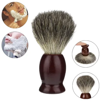 

Man Pure Badger Hair Shaving Brush Wood 100% for Razor IT Double Edge Safety Straight Classic Safety Razor cleaning tools FD