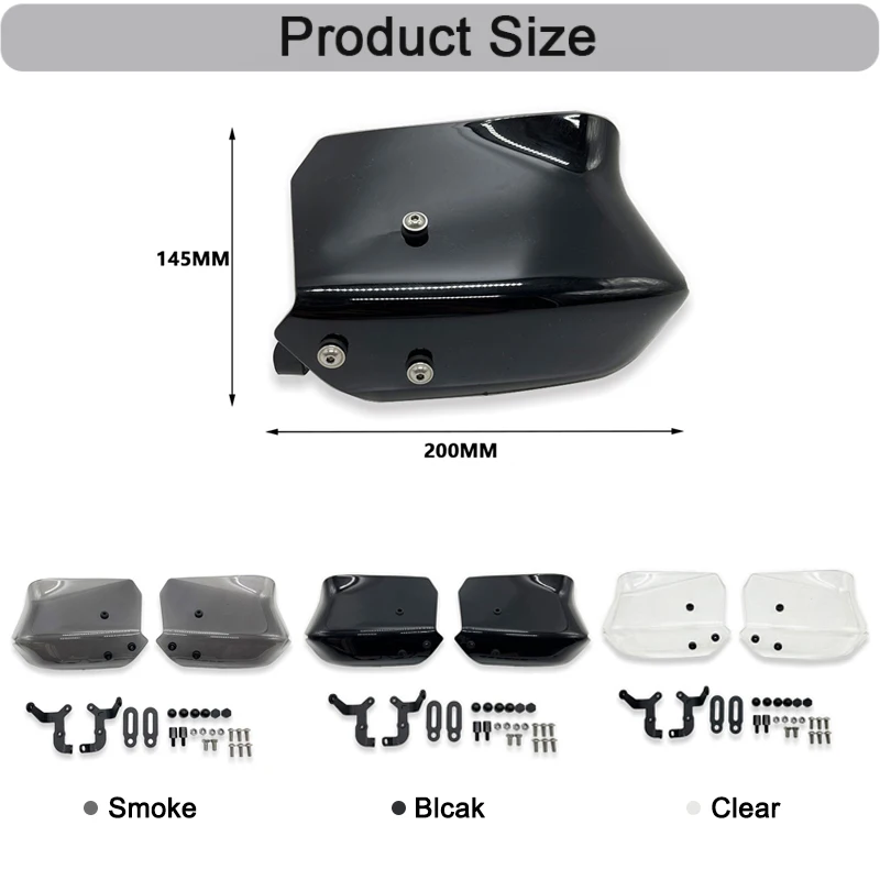 For KAWASAKI J125 ABS-Handguard Hand shield Guard Wind Protector Protection Windshield J300 ABS 2014-on J 300 250