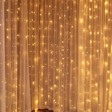 YINUO CANCLE 3*3 м светодиодный свет шнура 300 светодиодный Сказочный занавес свет гирлянда для свадьбы сад Праздничная занавеска декоративные светодиодные фонари