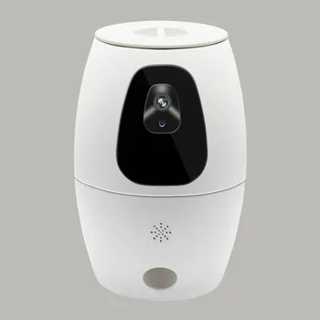 

Pet feeding camera, smart APP remote monitoring pet feeding device, two-way audio and video, detection alarm function