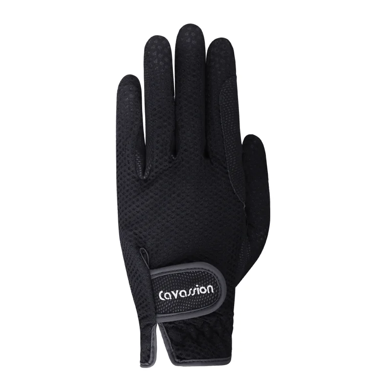 Cavpassion-Professional Equestrian Equipment for Kids, Non-Slip Gloves for Children, Horse Riding Protect, 8104054
