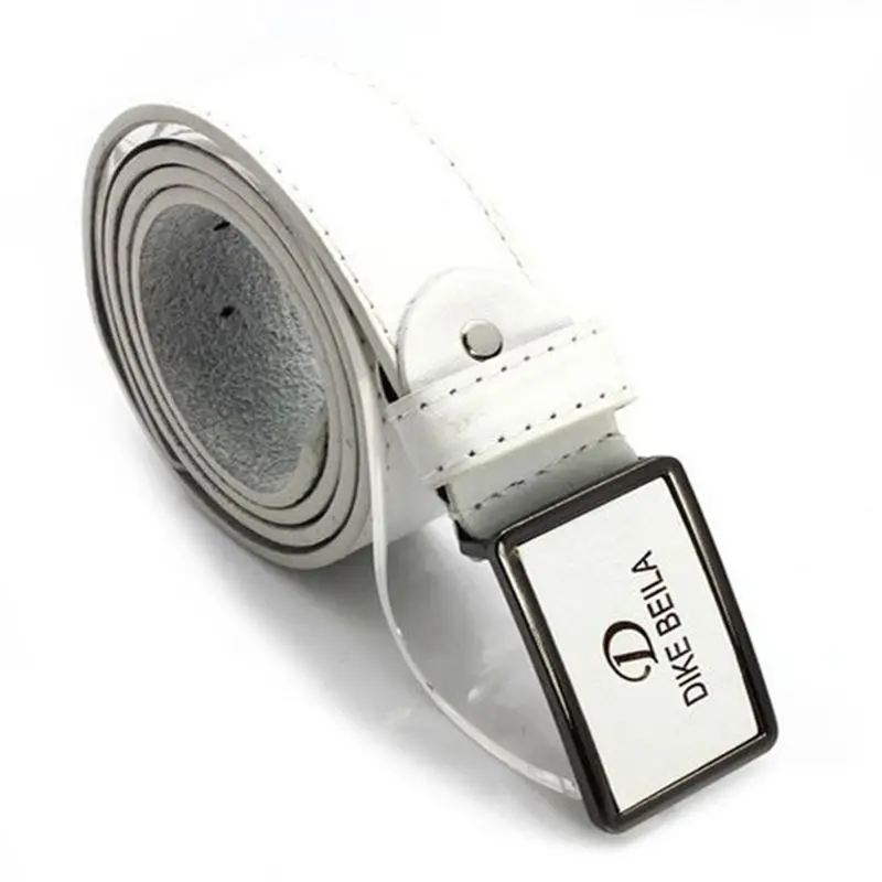 Men Luxury Leather Automatic Buckle Belt Waistband Casual Waist Strap Belts