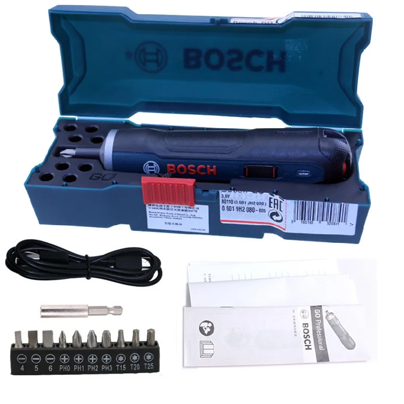 Мини шуруповерт BOSCH GO аккумуляторный 3 6 В|Электрические отвертки| |