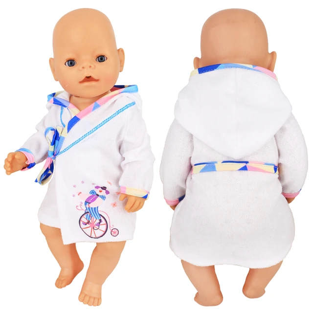 16-18 inch Doll Clothes Accessories Include Dress,Romper,Outfits and Hats fit 43cm Newborn Baby Zapf Doll, Nenuco Dolls Clothing 18-61B