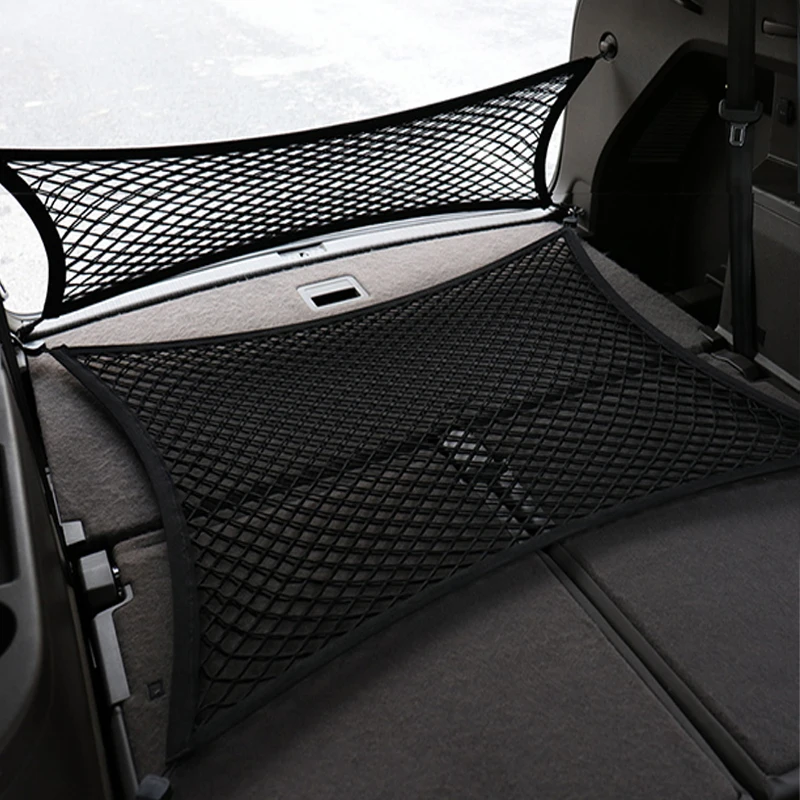 

Car trunk net fixed net Elastic mesh for storage and storage Car Back Rear Mesh Trunk Trunk Luggage For Ford explorer Edge
