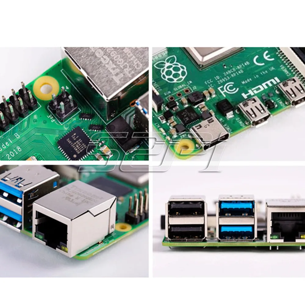 US $95.99 In Stock Raspberry Pi 4 Model B with 8GB RAM 64bit QuadCore 15GHz Kit With NES4Pi Case 32GB Card USB Wired Game Controllers