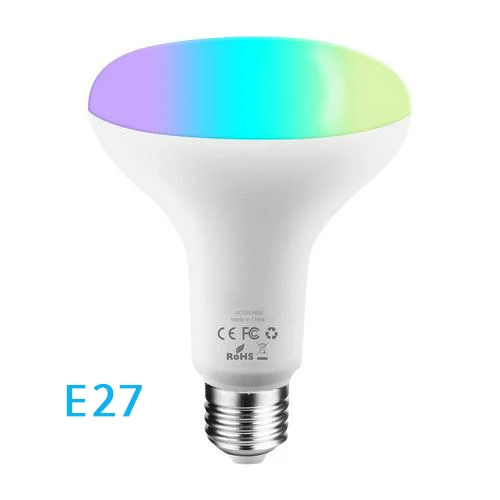 WI-FI светодиодный лампочка Magic умный дом RGBW Светодиодная лампа 10 Вт RGBW E27/E26/B22 затемнения группа светодиодный светильник Smart, оснащенный Alexa Google Home - Комплект: E27