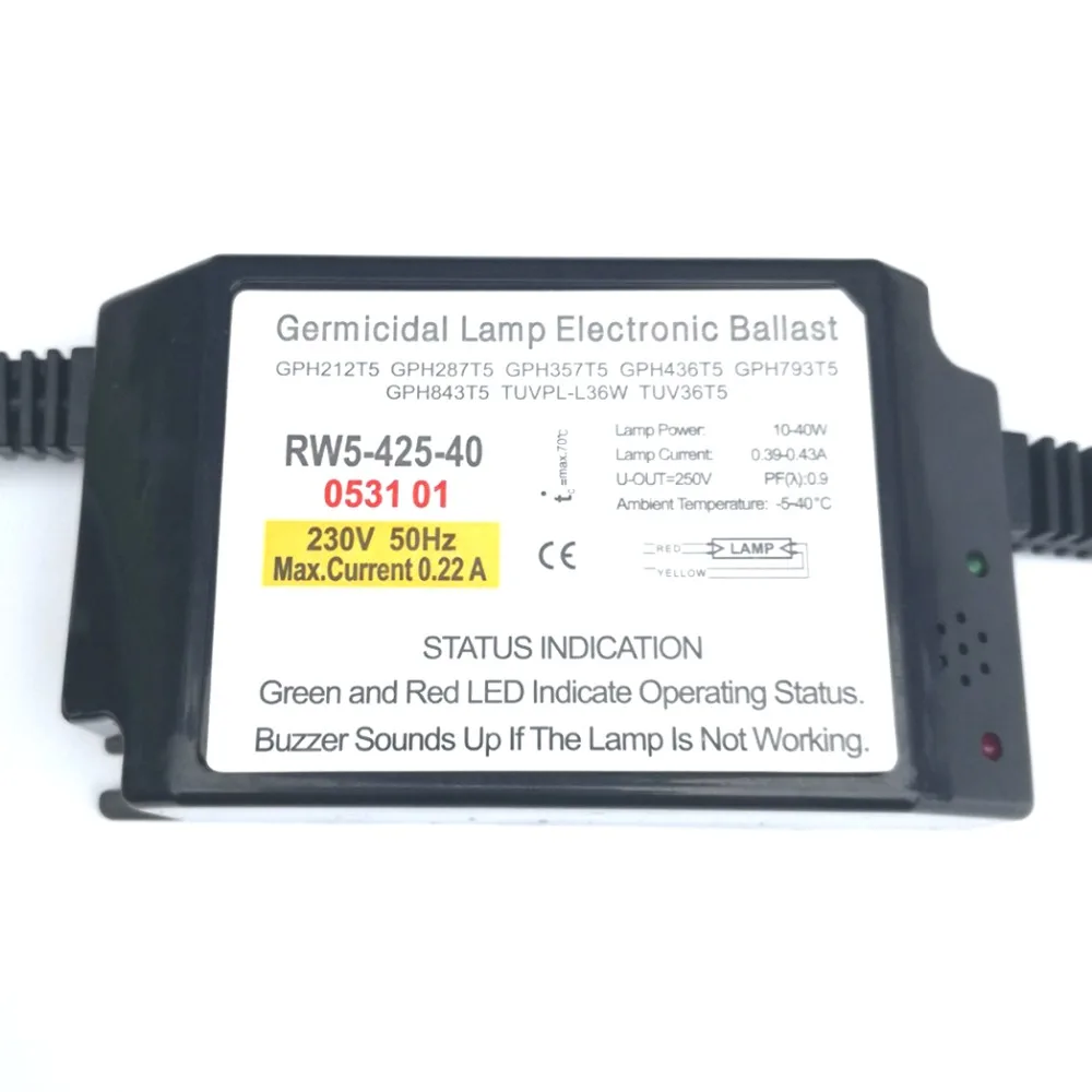 RW5-425-40 AU standard electric ballast 2