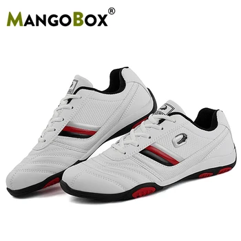 

2020 Professional Men Golf Sport Sneakers Waterproof Spikeless Mens Golf Training Shoes Black White Walking Sneakers