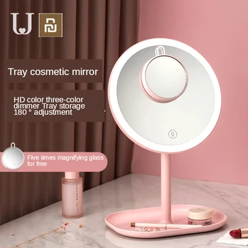 

Original Jordan judy Intelligent portable makeup mirror desktop led light portable folding light mirror dormitory desktop