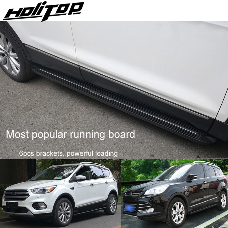 Популярная боковая ступенчатая Беговая панель nerf для Ford escaster/Kuga 2012 2020 горячая в