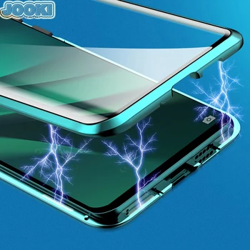 

OPPO Reno Z Aluminium Frame Magnet Protective Cover For OPPO Reno Metal Bumper Case for OPPO Reno 10 Bumper Case