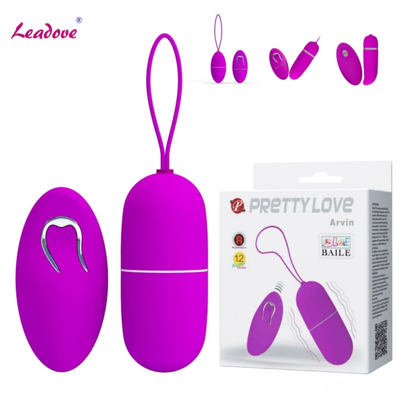 Pretty love 12 Скоростей беспроводной пульт дистанционного управления пуля вибратор