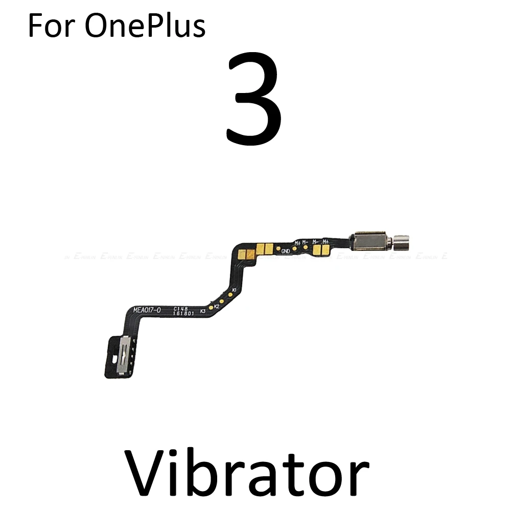 Микрофон микрофонная плата гибкий кабель для OnePlus 1 2 3 3T 5 5T 6 6T вибратор двигатель запасные части - Цвет: Vibrator 3