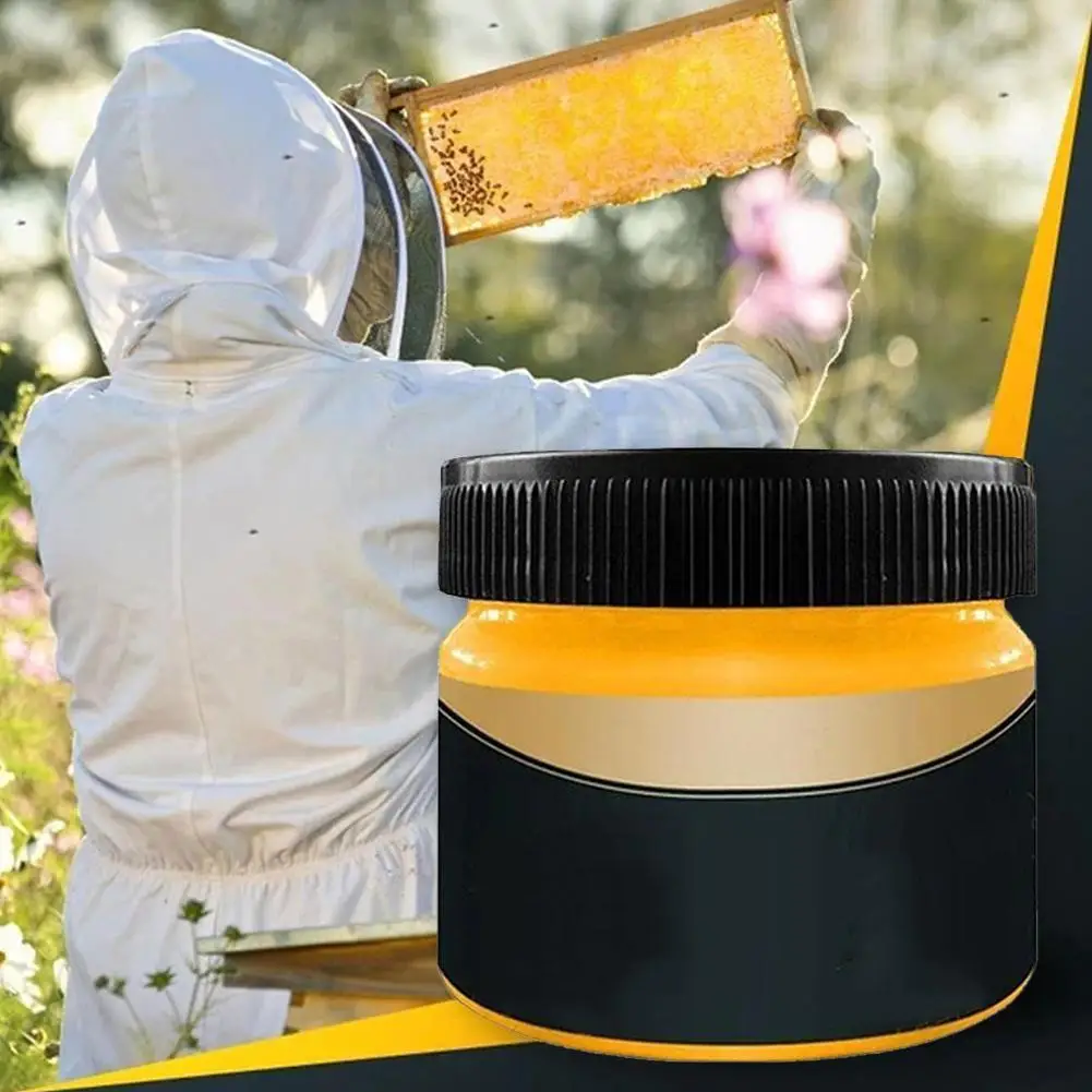 Cera de madera para el cuidado de la madera, cera de abejas para el cuidado de la madera, limpieza pulida, impermeable, resistente al desgaste, cera para muebles, 1 Uds.