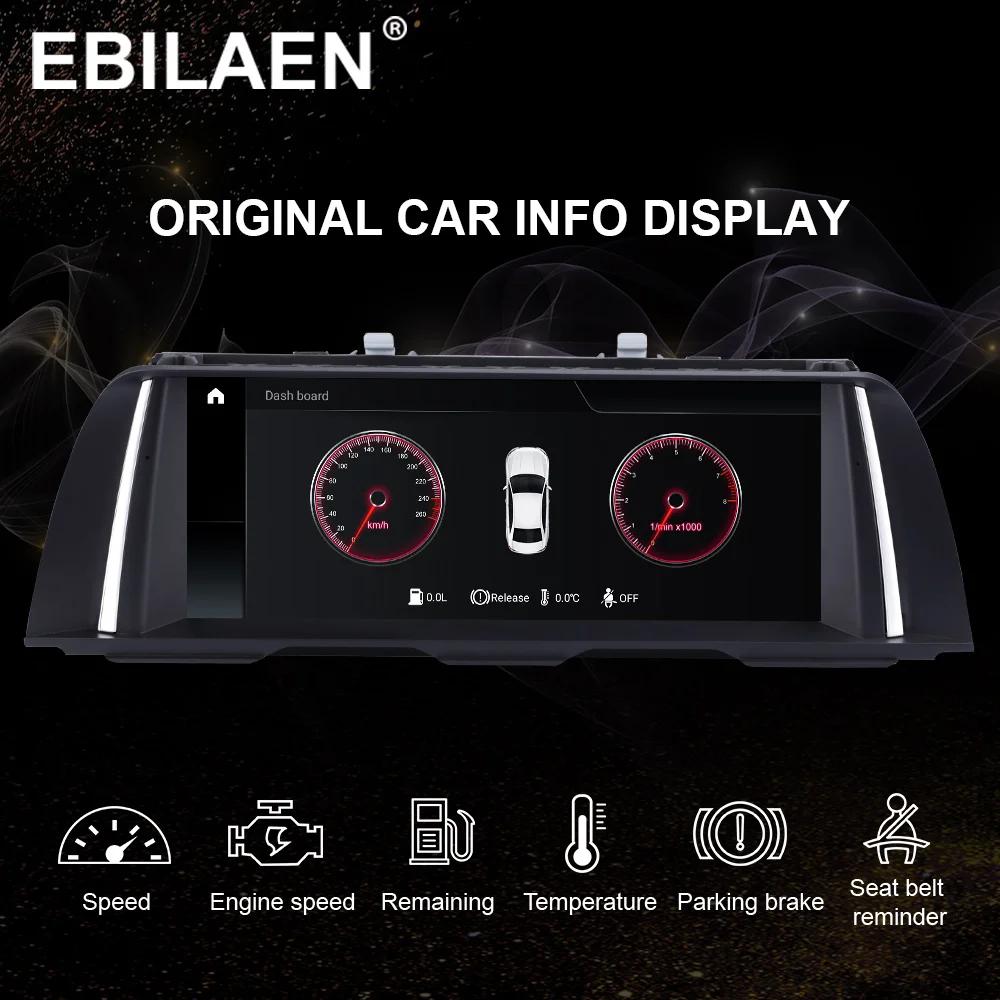 Clearance EBILAEN android 9.0 Car DVD GPS Player For BMW 5 Series F10 F11 (2011-2016) CIC/NBT Auto Radio Multimedia Navigation 520i Stereo 4