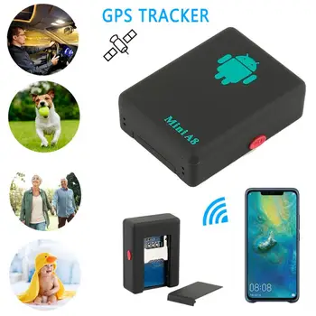 

Mini GPS Tracker A8 GPS Magnetic SOS Tracking Devices For Vehicle Car Child Location Trackers Locator Systems GSM/GPRS Car