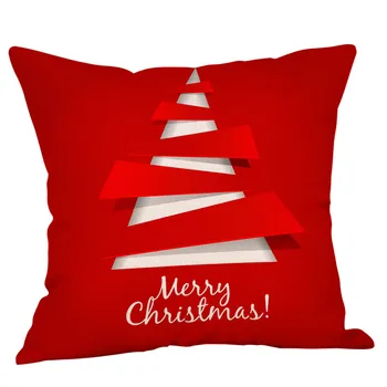 

Christmas Cushion Cover For Home Decoratives Cushions For Sofa Seat Covers Car Pillowcase Soft Bed Pillow Case New 45x45cm