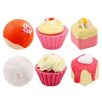 

6pcs Bath Bombs Unique Aromatherapy Spa Bombs Natural Bath Bombs Gift Set Perfect Birthday Valentines Gift For Women