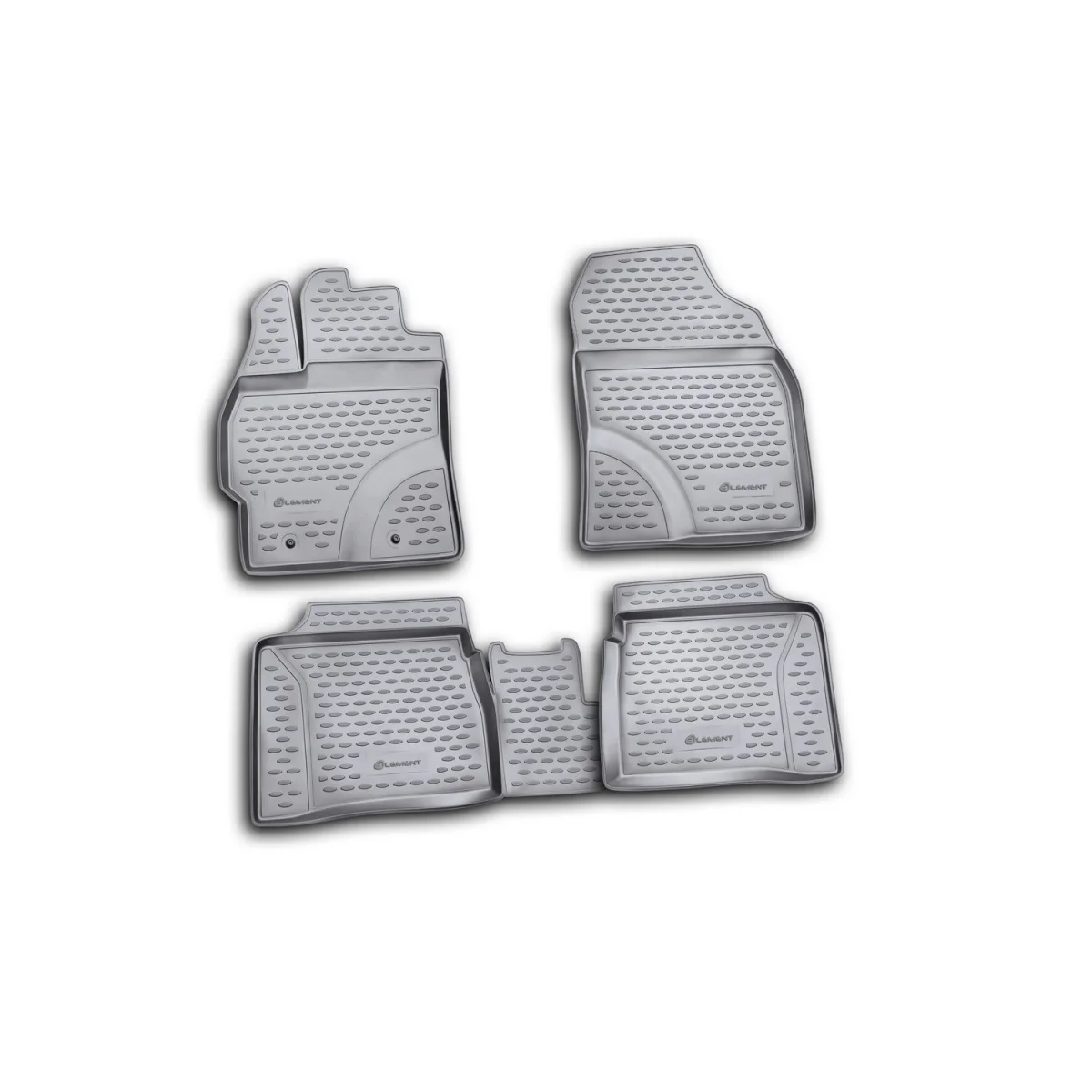 Коврики в салон toyota prius 10/2009->, 4 шт.(полиуретан)(тойота приус