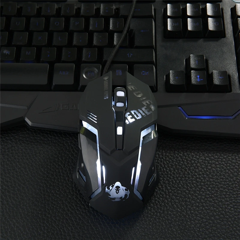 Wired gaming mouse ergonomic palm support