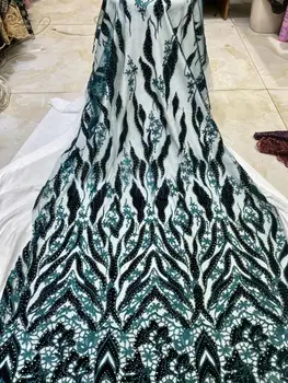 

nice looking feather embroidery tulle mesh lace fabric CiCi-16.9105 with good quality for party dress