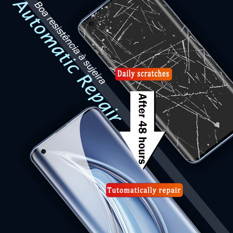 Гидрогелевая пленка для Redmi Note 9 Pro 9s Защитная экрана 9A 9C Mi 10 Lite защитная
