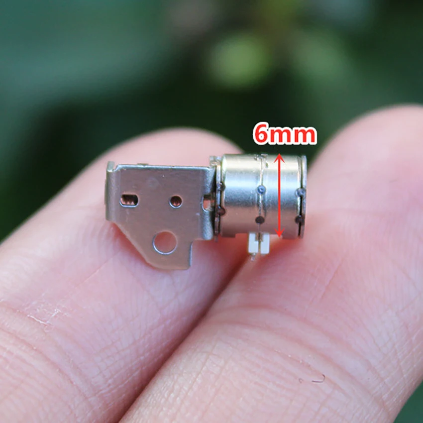 Micro 6mm 2-phase 4-wire Mini Stepping Stepper Motor Linear Screw Slider Block 