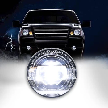 

30W Round LED Fog Lights For Ford F150 Morimoto 2009-2014 LED Fog Lamp 2400 Lumens Direct Fit