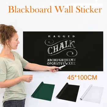 

PVC Back Glue Reusable Blackboard Message Board Reminder Board 100*45