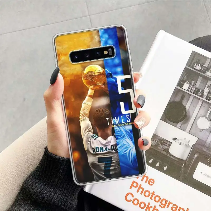 Чехол с изображением Криштиану Роналду CR7 чехол для samsung Galaxy Note 10 9 8 S10+ Lite S9 S8 J4 J6 J8 плюс S7 S6 край мягкий чехол для телефона