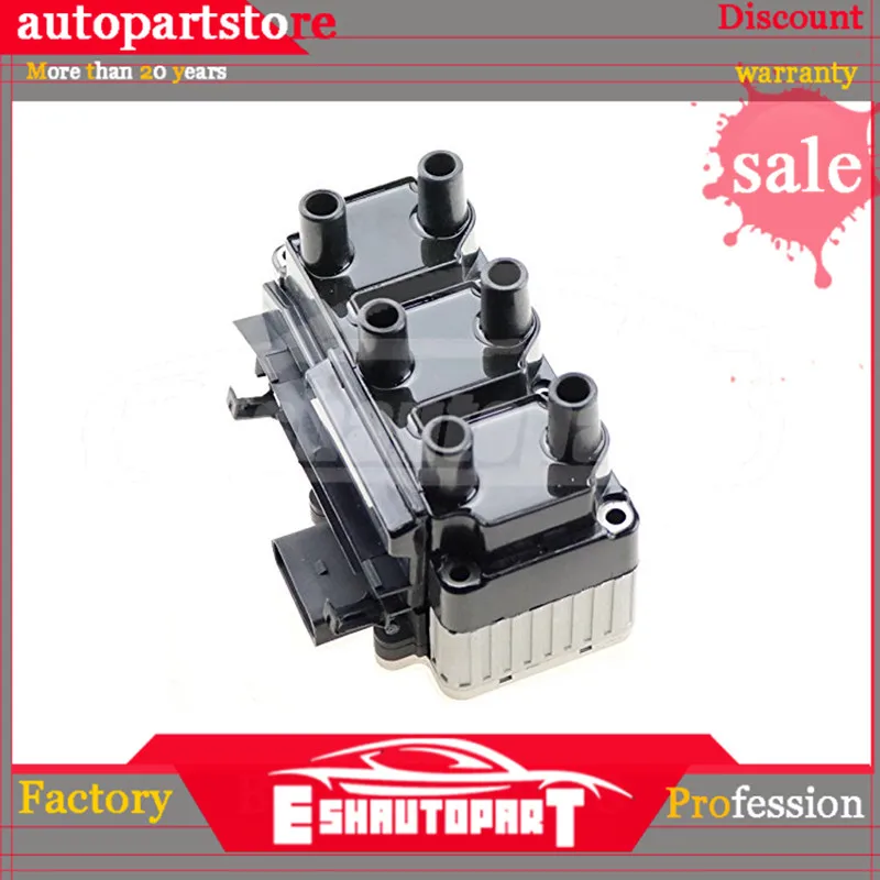 021 905 106 C Катушка зажигания для Volkswagen VW 1999-2002 JETTA GOLF GTI V6 VR6 2.8L 021 905 106 B CU1169 UF-338