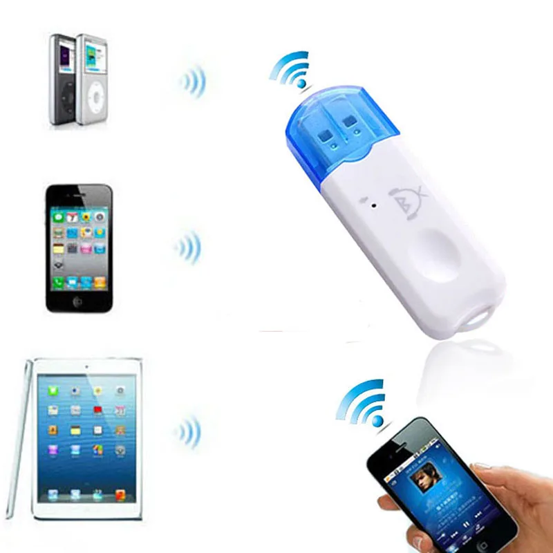 Обновленный USB Bluetooth 2 1 приемник Аудио Стерео адаптер беспроводной комплект