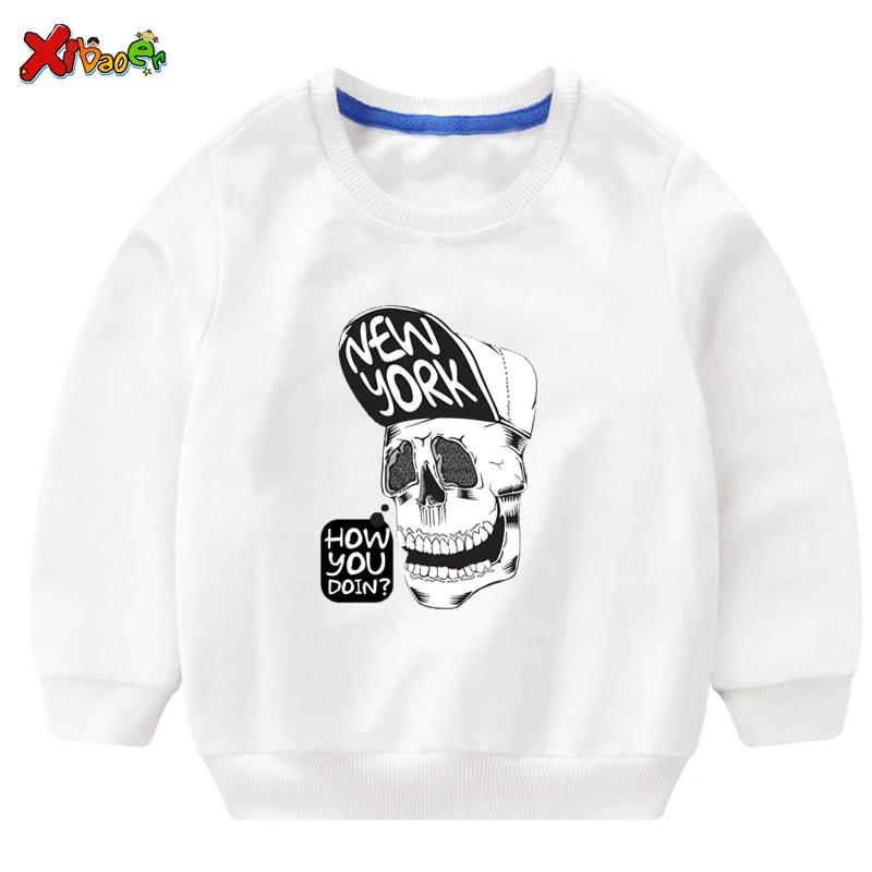 kids sweatshirts Крутые Детские свитшоты для мальчиков с принтом; Новинка года; Детский свитер; сезон весна-осень; милый детский свитер с длинными рукавами для мальчиков и девочек - Цвет: kids sweatshirts