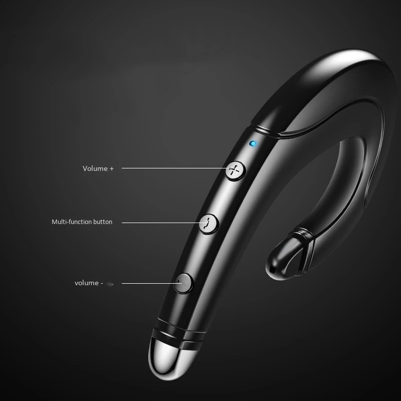 Bluetooth-гарнитура-это не затычка для ушей, абсолютно новая настоящая Беспроводная Ушная затычка, гарнитура без шума с микрофоном, подходит для IPhone