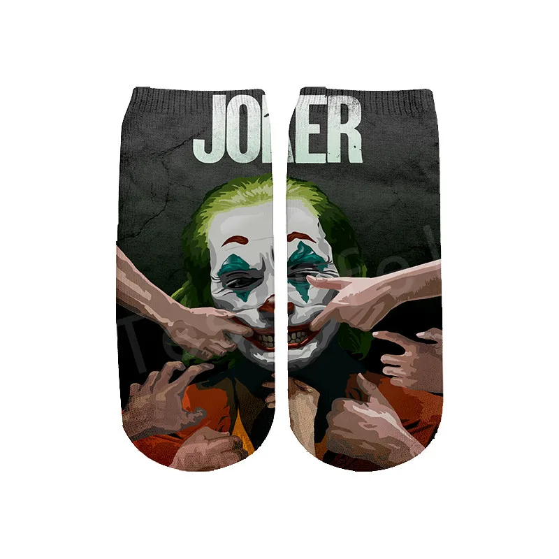 Рождественский Санта-Клаус, 3 Dfull, с принтом, для женщин, мужчин, мальчиков и девочек, с героями мультфильмов, Harajuku, повседневные новые модные носки, стиль-1