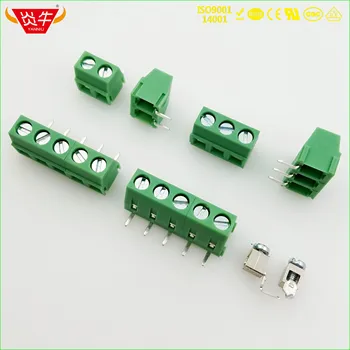

KF127R 5.08 2P 3P PCB CONNECTOR UNIVERSAL SCREW TERMINAL BLOCK DG127R 5.08mm 2PIN 3PIN MKDSN 1,5 PHOENIX CONTACT DEGSON KEFA