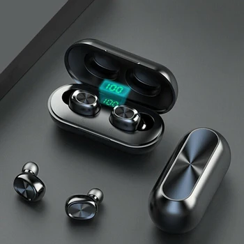 

Sylas TWS Bluetooth Wireless Earphones Touch Control Headphones Xiomi Waterproof Sport Earbud 9D Stereo Music Headset For Huawei