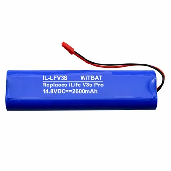

TTVXO 2600mAh Battery For iLife V3s Pro